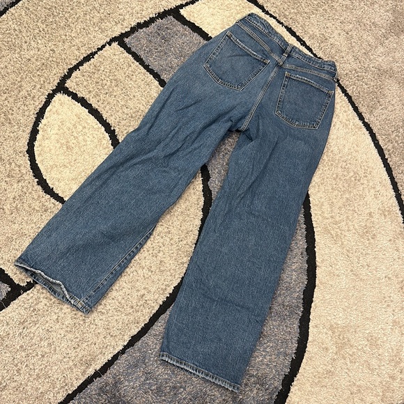 WILD FABLE, HIGHEST RISE BAGGY JEAN, S: 8/29R, BLUE - Picture 2 of 6